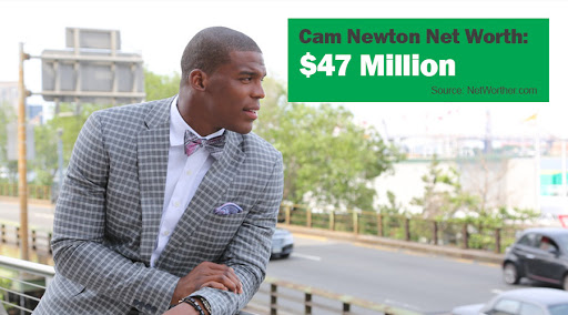 Cam Newton worth 