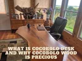 What is Cocobolo Desk and why Cocobolo wood is Precious