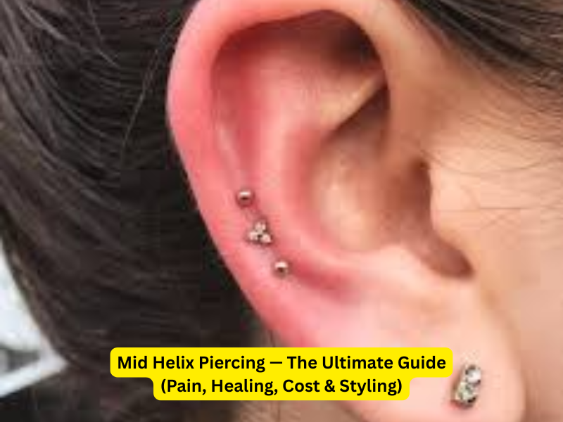 Does a Mid Helix Piercing Hurt?
