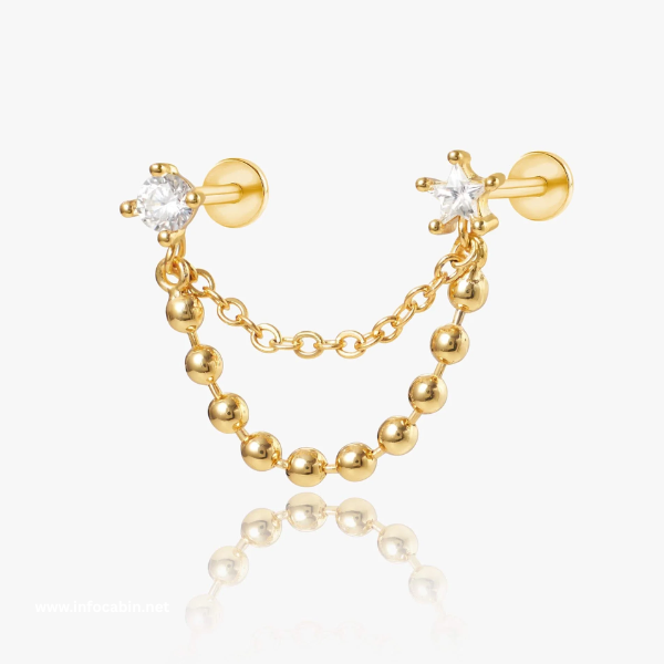 Flat Back Earrings
