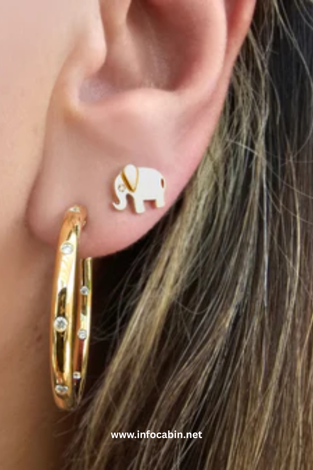 building a curated ear with a second lobe piercing
